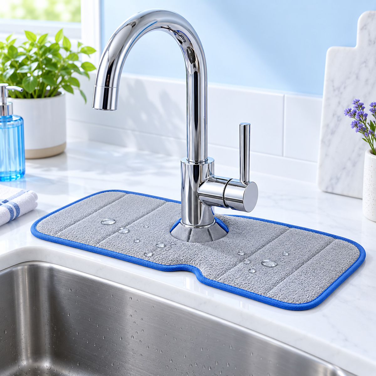 Sink Splash Guard Mat